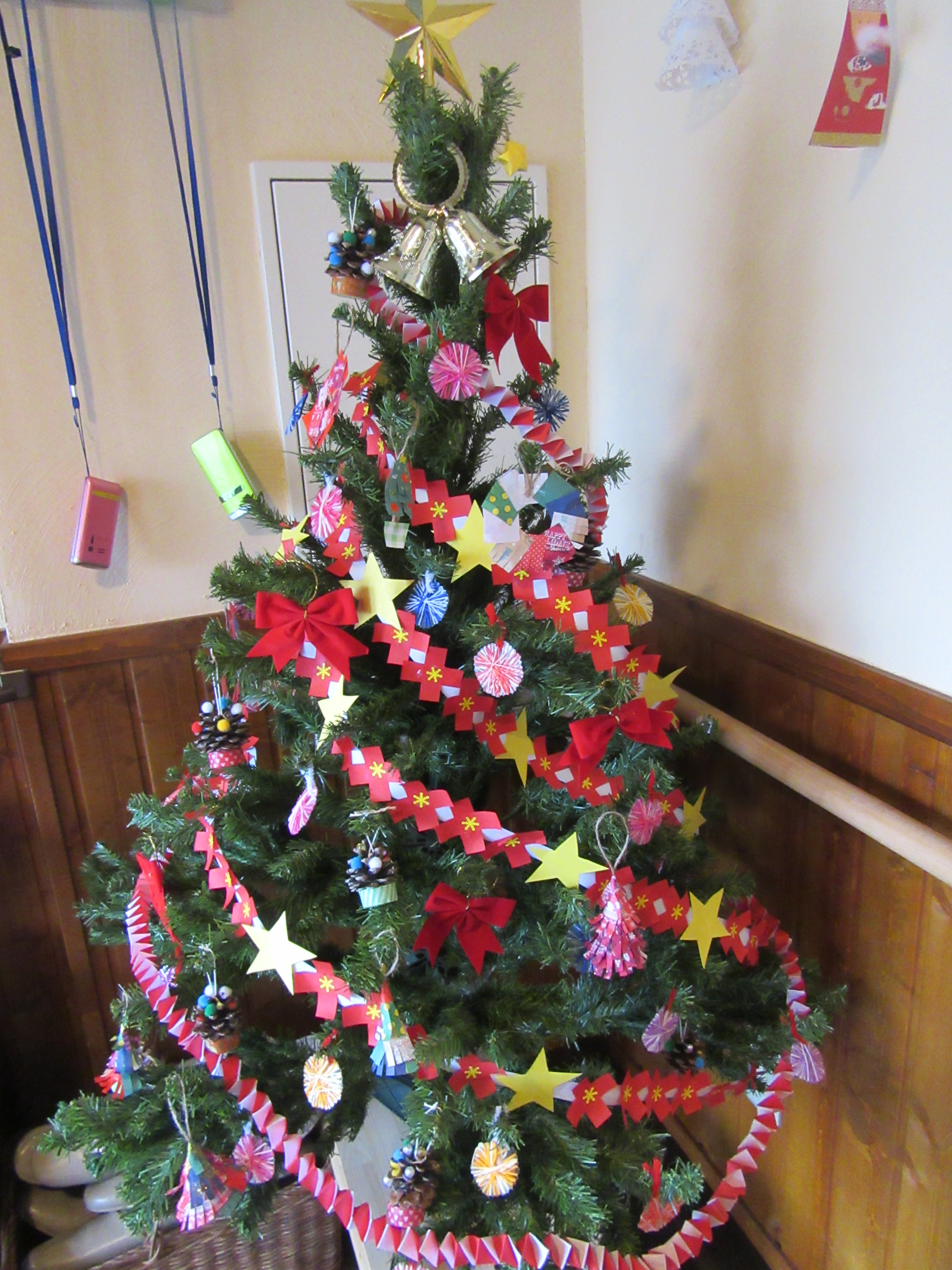 手作りのクリスマス 樹楽おいの杜 青森県弘前市のデイサービス 通所介護 通所予防介護 お泊り